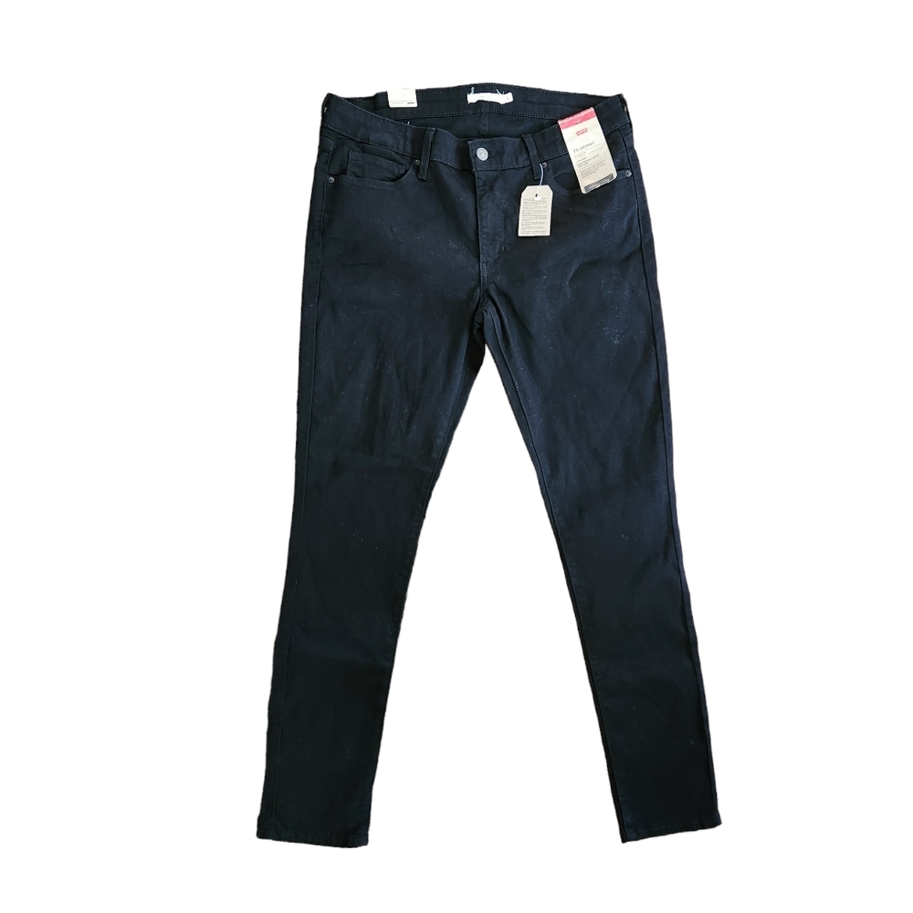 Levi's 711 Skinny Jeans Black